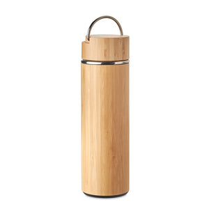 Promotivna boca od bambusa s dvostrukom stijenkom | Promo pokloni