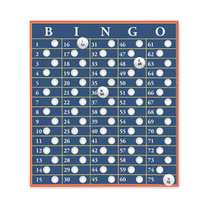 Promotivni set za igru bingo od bambusa