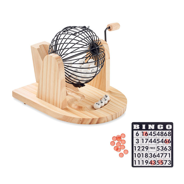 Promotivni set za igru bingo od bambusa