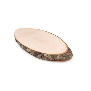 Promo drvena ovalna ploča sa korom - manja | Poslovni pokloni