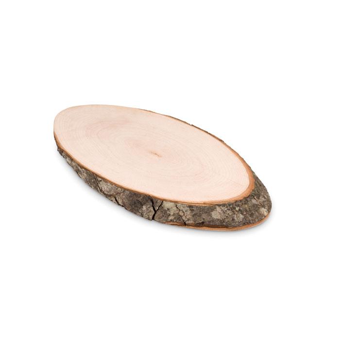 Promo drvena ovalna ploča sa korom - manja