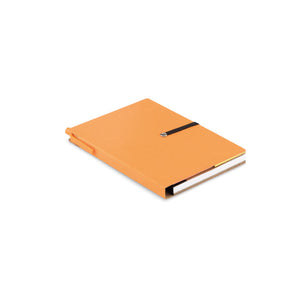 Notes A6 od recikliranog kartona narančaste boje | Poslovni pokloni | Promo pokloni