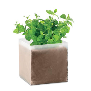 Promotivna vrećica s kompostom i sjemenom metvice | Poslovni pokloni