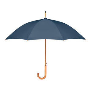 Promo kišobran s platnom od reciklirane PET ambalaže za tisak loga, plave boje | Poslovni pokloni