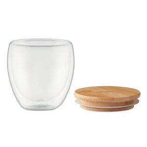 Reklamna čaša sa dvostrukim stijenkama i poklopcem, 250ml | Poslovni pokloni