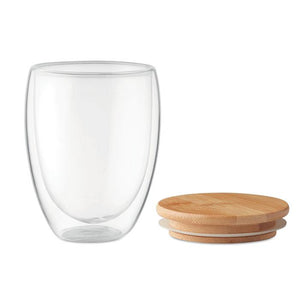 Reklamna čaša sa dvostrukim stijenkama i poklopcem, 350ml | Poslovni pokloni