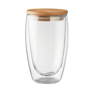 Promotivna čaša sa dvostrukim stijenkama i poklopcem, 450ml | Poslovni pokloni