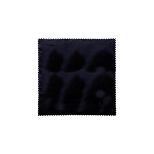 Promotivna krpica za čišćenje od RPET materijala, crne boje