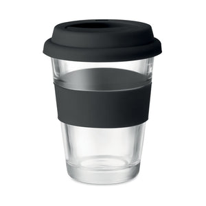 Promotivna staklena šalica za kavu 350ml za tisak logotipa | Poslovni pokloni 