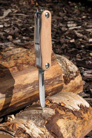 Reklamni džepni nož s drvenom drškom | Poslovni pokloni | Promo pokloni