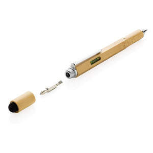 Eko 5-u-1 set alata i olovka od bambusa | Poslovni pokloni