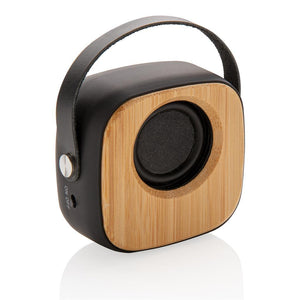 Promotivni moderni 3W bežični zvučnik od bambusa | Poslovni pokloni
