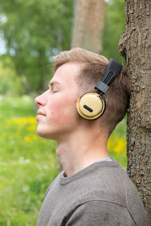 Promidžbene bežične slušalice od bambusa | Poslovni pokloni | Promo pokloni