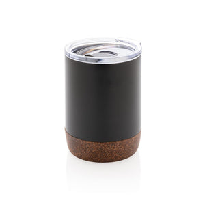 Reklamna mala vakuumska šalica za kavu crne boje | Poslovni pokloni | Promo pokloni