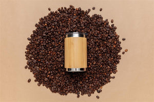 Promotivna Coffee to go šalica od bambusa, 270ml | Poslovni pokloni i promotivni proizvodi za tisak loga