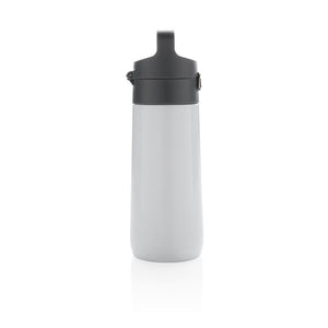 Promidžbena vakuumska termos boca sa zaključavanjem, bijele boje | Poslovni pokloni