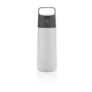 Promotivna vakuumska termos boca sa zaključavanjem, bijele boje, za tisak loga | Poslovni pokloni