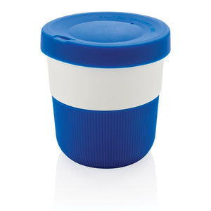 Promotivna coffe to go šalica od PLA biorazgradive plastike plave boje | Poslovni pokloni | Promo pokloni