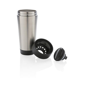Promotivna vakuumska šalica za kavu s jednostavnim čišćenjem, 500 ml, poslovni pokloni promotivni proizvodi s tiskom loga