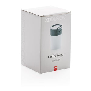 Promotivna Coffe to go šalica bijela u poklon kutiji | Poslovni pokloni | Promo pokloni