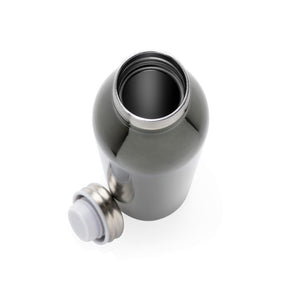 Reklamna nepropusna vakuumska  boca izolirana bakrom srebrna boje | Poslovni pokloni | Promo pokloni