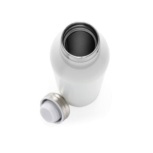 Reklamna nepropusna vakuumska  boca izolirana bakrom bijele boje | Poslovni pokloni | Promo pokloni