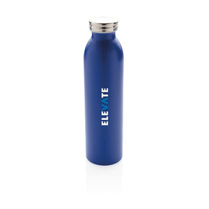 Promotivna nepropusna vakuumska  boca izolirana bakrom plave boje za tisak logotipa | Poslovni pokloni | Promo pokloni