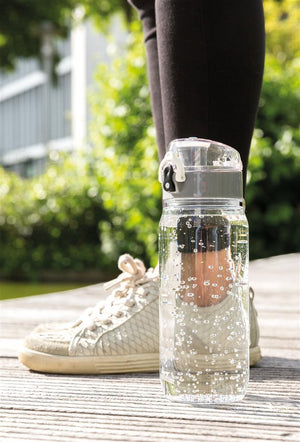 Promotivna boca za vodu od tritana bez BPA, transparentna | Poslovni pokloni | Promo pokloni i reklamni artikli s tiskom loga