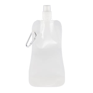 Promotivna sklopiva boca za vodu bijela sa tiskom logotipa | Poslovni pokloni | Promo pokloni