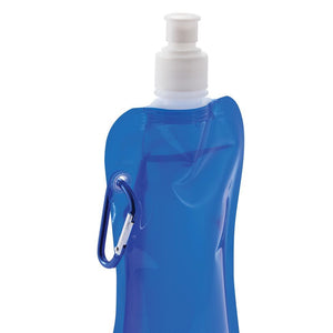 Promotivna sklopiva boca za vodu plava sa tiskom logotipa | Poslovni pokloni | Promo pokloni