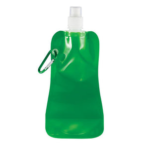 Promotivna sklopiva boca za vodu zelena sa tiskom logotipa | Poslovni pokloni | Promo pokloni