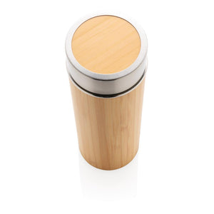 Reklamna nepropusna vakuumska boca od bambusa | Poslovni pokloni