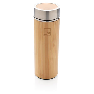 Promotivna nepropusna vakuumska boca od bambusa za tisak logotipa | Poslovni pokloni