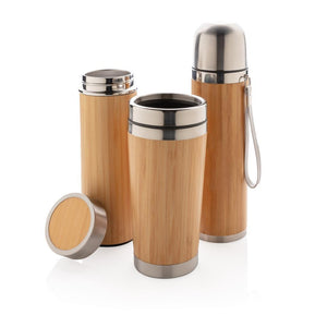 Promidžbena nepropusna vakuumska boca od bambusa | Poslovni pokloni