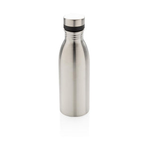 Promotivna deluxe metalna boca za vodu, 500ml, srebrne boje | Poslovni pokloni