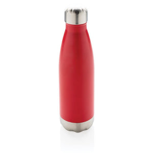 Promotivna vakuumski izolirana termosica od čelika, 500ml, crvene boje | Poslovni pokloni