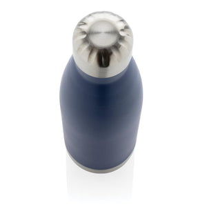 Promotivna vakuumski izolirana termosica od čelika, 500ml, plave boje, za tisak loga | Poslovni pokloni
