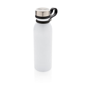 Promotivna boca s vakuumskom bakrenom izolacijom, 600ml, bijele boje | Poslovni pokloni