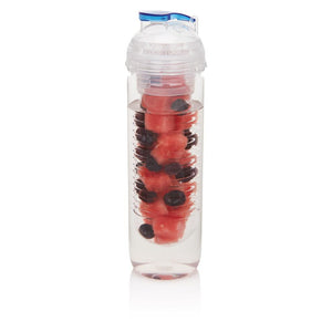 Promotivna boca za vodu s odjeljkom za voće 500 ml plave boje | Poslovni pokloni | Promo pokloni