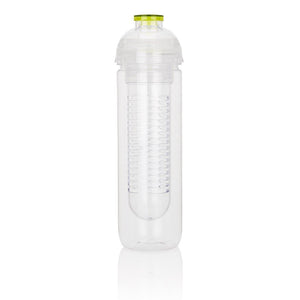 Promotivna boca za vodu s odjeljkom za voće 500 ml zelene boje za tisak logotipa | Poslovni pokloni | Promo pokloni