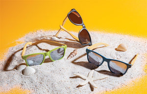 Reklamne sunčane naočale od bambusa i slamnatog materijala | Poslovni pokloni