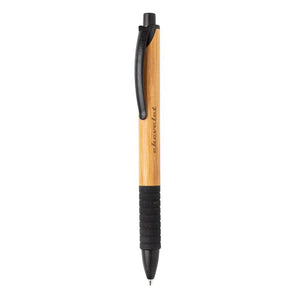Promotivna kemijska olovka od bambusa i vlakana slame crne boje | Poslovni pokloni | Promo pokloni | Reklamni pokloni