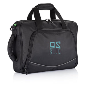 Reklamna torba za 15,6" laptop Florida crne boje sa tiskom logotipa | Poslovni pokloni | Promo pokloni