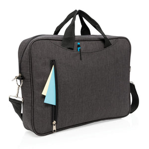 Promotivna klasična torba za 15,6" laptop antracit sive boje za tisak logotipa | Poslovni pokloni | Promo pokloni