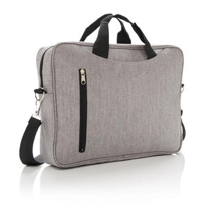 Promotivna klasična torba za 15,6" laptop sive melange boje | Poslovni pokloni | Promo pokloni