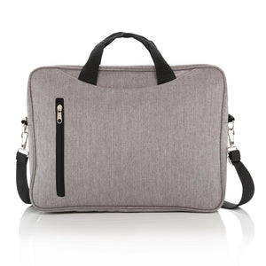 Promidžbena klasična torba za 15,6" laptop sive melange boje | Poslovni pokloni | Promo pokloni