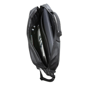 Promotivna crna moderna 15,6" laptop torba, za tisak loga | Poslovni pokloni