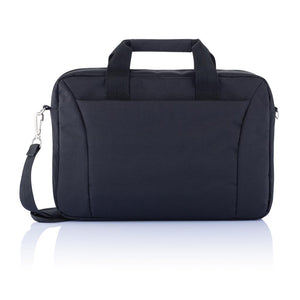 Reklamna torba za 15,4" laptop Exhibition crne boje | Poslovni pokloni | Promo pokloni