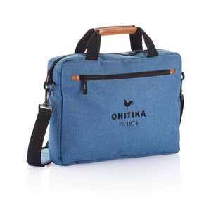 Promotivna torba za laptop Fashion plave boje sa tiskom logotipa | Poslovni pokloni | Promo pokloni