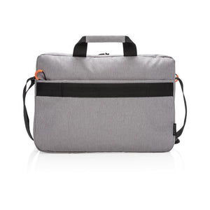 Promotivna torba za laptop s RFID zaštitom sive boje | Poslovni pokloni | Promo pokloni | Reklamni pokloni